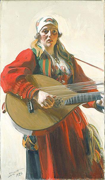 Anders Zorn Home Tunes, France oil painting art